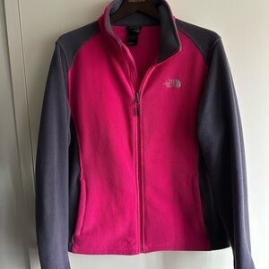 The North Face Pink and Gray Jacket